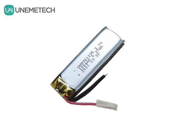 3.7V 100mAh 301235 Batteria ricaricabile in polimero di litio per elettronica di consumo