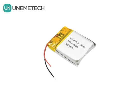 3.8V 441718 Batteria agli ioni di litio in polimero ad alta tensione 110mAh per braccialetto medico