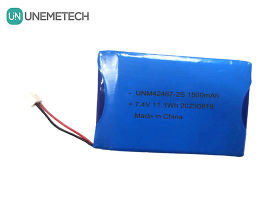 2 celle Batteria Li-polimero 7.4V 1500mAh 2S Batteria Li-polimero Pacchetto 424567 per apparecchi di bellezza
