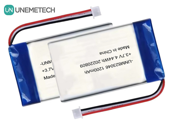 Batteria ricaricabile in polimero di litio 3.7 V 1200mah 4.44 Wh 823046