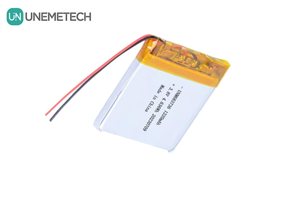 OEM 4.35V Batterie polimeriche al litio ad alta tensione 1220mAh 683736 con ciclo di vita lungo
