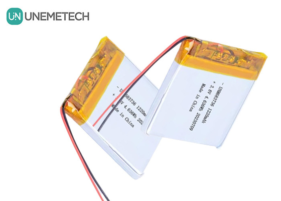 OEM 4.35V Batterie polimeriche al litio ad alta tensione 1220mAh 683736 con ciclo di vita lungo
