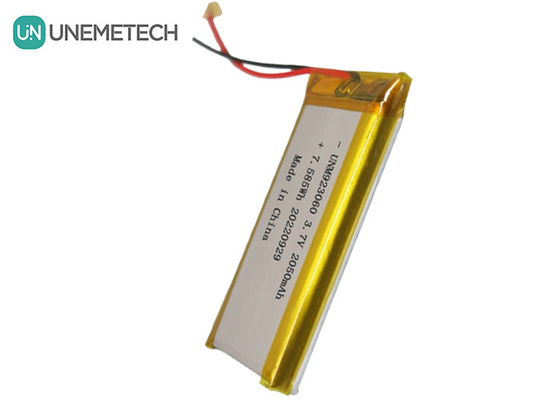 Batteria Lipo personalizzata a lunga durata 3.7V 2050mAh 923060 per prodotti digitali