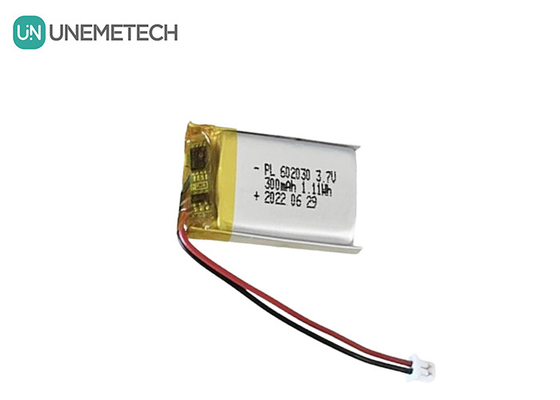 3.7V 300mAh Customized Silver ricaricabile batteria agli ioni di litio polimero pacchetto 602030 per GPS Tracker