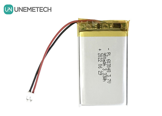 Al dettaglio 3,7V 900mAh Ricaricabile batteria agli ioni di litio polimerica 603048 per apparecchi di bellezza