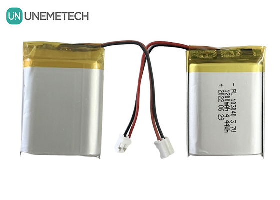Batteria ricaricabile al litio 103040 Batteria Li-ion 1200mAh 3.7V