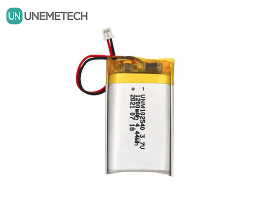 Batteria al litio polimerico personalizzata 102540 3.7V 1200mAh Batteria Li-Po per attrezzature di bellezza