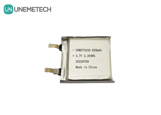1C corrente di scarico Lithium Polymer Power Pack 573230 620mAh 3.7V Custom LiPo Battery Pack