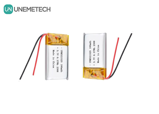 3.7V 80mAh 321525 Ricaricabile batteria polimerica agli ioni di litio carica 1C Per prodotti elettronici
