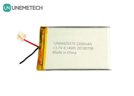Batteria Power Bank Batteria polimerica al litio personalizzata 425379 3.7V 2200mAh Con nastro adesivo 3M