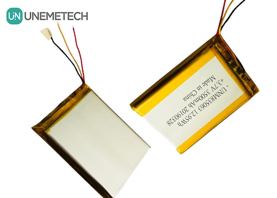 3.7V 3500mAh Custom Large Lithium Polymer Battery 835063 per attrezzature di bellezza medica