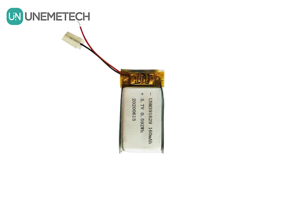 391629 Batteria ricaricabile al litio polimerico 3.7V 160mAh Batteria Lipo per smart wearable