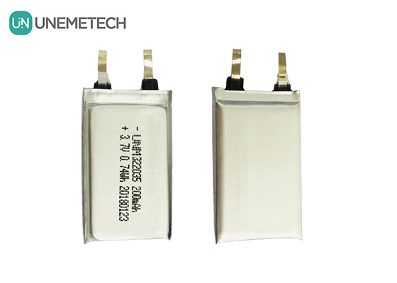 Batteria ricaricabile in polimero Li 322035 3.7V 200mAh per cuffie wireless
