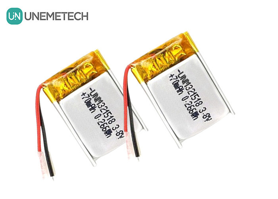 3.8V Batteria Li-Ion ad alta tensione Batteria Lipo Ultra Piccola 4.35V 70mAh 321518 Per Tracker GPS