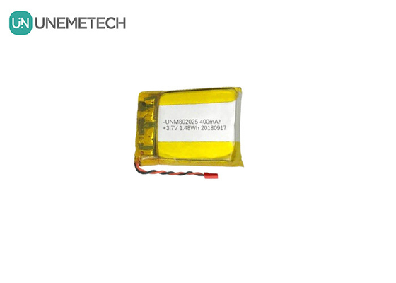 802025 Batteria polimerica al litio 3.7V 400mAh Batterie LiPO ricaricabili per GPS Tracker