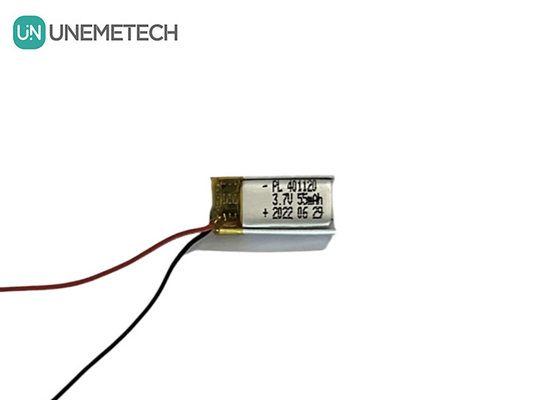 3.7V 55mAh Piccola batteria al litio polimerico 401120 Li Poly Batteria per piccole luci a led intelligenti