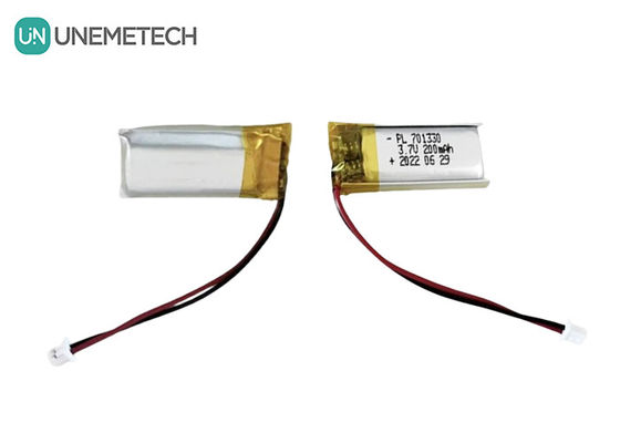 Qualità 3.7V 200mAh Batteria polimerica al litio a cella singola 701330 Fabbrica