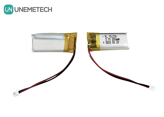 3.7V 200mAh Batteria polimerica al litio a cella singola 701330