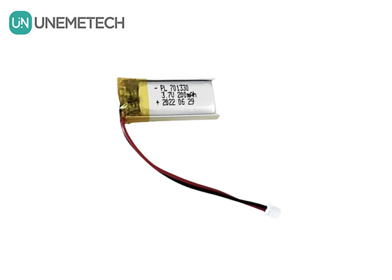 3.7V 200mAh Batteria polimerica al litio a cella singola 701330