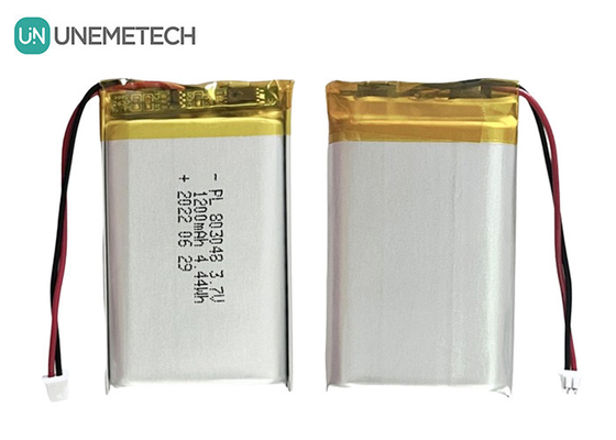 3.7V 1200mAh Batteria polimerica agli ioni di litio 803048 Batteria polimerica agli ioni di litio per strumenti cosmetici