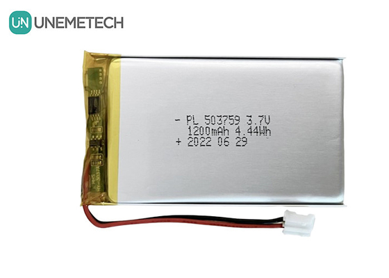 Batteria ricaricabile in Li polimero 3.7V 1200mAh 503759 Batteria al polilitio per lettore di consigli
