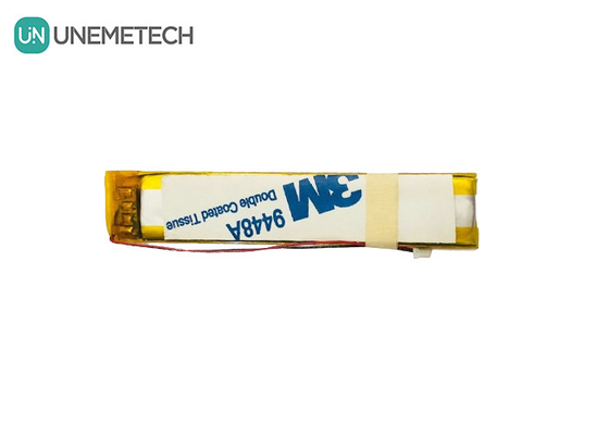 Long Narrow 3.7V 260mAh Custom Lithium Polymer Battery 351363 Per occhiali intelligenti