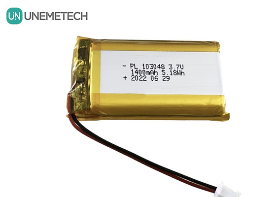 3.7V 1400mAh Batteria ricaricabile Li-Polymer 103048 Li Ion Polymer Battery Pack per dispositivi digitali