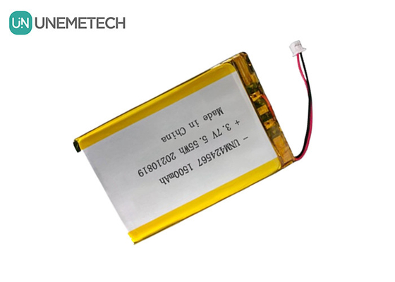 424567 Batteria Li-po ricaricabile 3.7V 1500mah Batteria Lipo per lettore di schede intelligenti Auto-ID