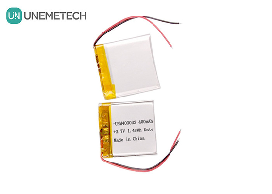 403032 4.2V Batteria polimerica ad ioni di litio personalizzata 3.7 V 400mAh Batteria polimerica ad ioni di litio per prodotti elettronici
