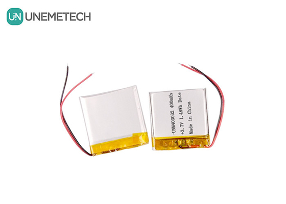 403032 4.2V Batteria polimerica ad ioni di litio personalizzata 3.7 V 400mAh Batteria polimerica ad ioni di litio per prodotti elettronici