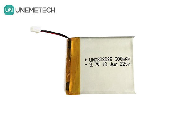 300mAh Batteria polimerica al litio 303035 Voltaggio nominale 3,7 V Batteria Lipo