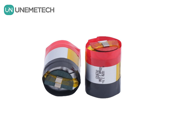 18250 630mAh 3.7V Batteria polimerica cilindrica ricaricabile a ioni di litio con corrente di scarica 5A