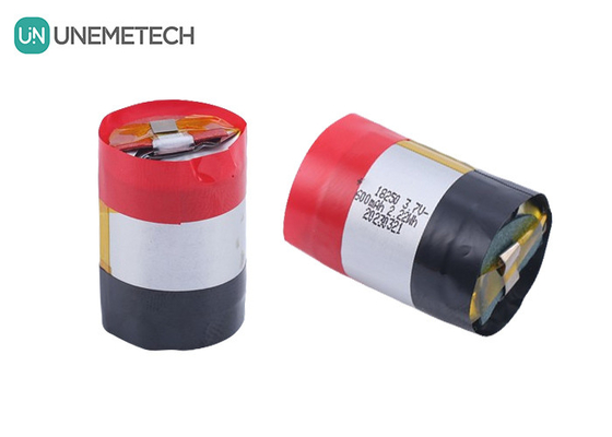 18250 630mAh 3.7V Batteria polimerica cilindrica ricaricabile a ioni di litio con corrente di scarica 5A