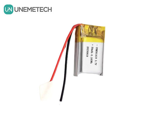 Ultra Piccolo 3.7v 50mah Batteria Lipo 15C Batteria agli ioni di litio ad alta velocità di scarica 581419