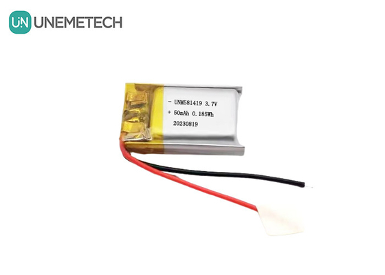 Ultra Piccolo 3.7v 50mah Batteria Lipo 15C Batteria agli ioni di litio ad alta velocità di scarica 581419