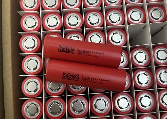 3C 4500mAh 21700 Batteria cilindrica agli ioni di litio INR21700-45E Per auto elettrica