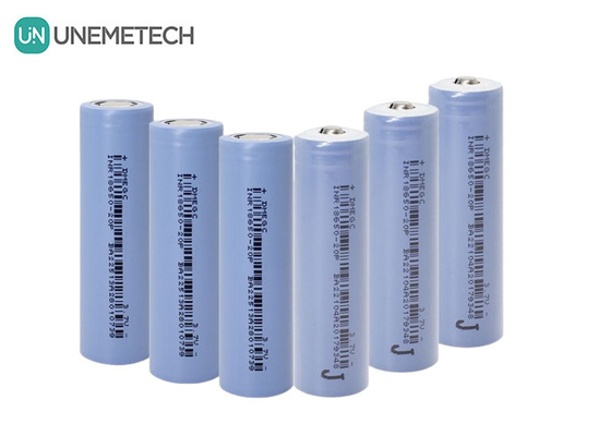 30A Scarica continua 18650 Batterie 2000mAh 3.7V Cellula cilindrica agli ioni di litio INR18650-20P