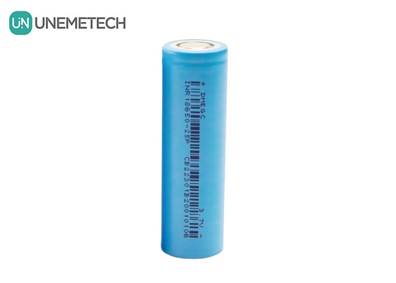 2500mAh 3.7V Max 6A Carica continua Batteria agli ioni di litio cilindrica 18650 INR18650-25P