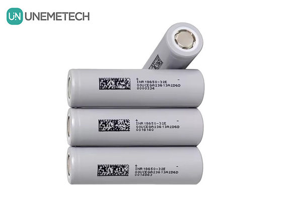 INR18650-32E 3200mAh 18650 Batteria 10A 1000 Cicli 3.7V Ioni di litio cilindrici 18650 Batteria