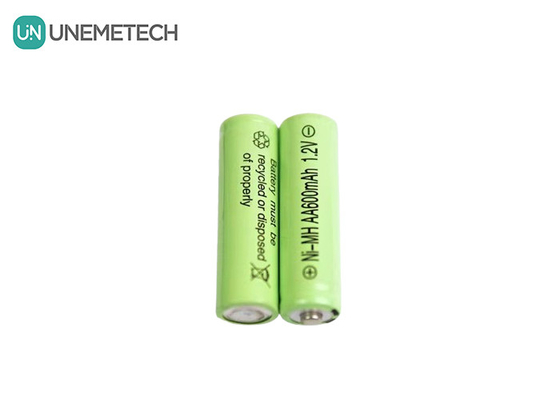 Long Cycle Life NiMH AA 1.2V 600mAh Batteria ricaricabile AA600 Per giocattoli