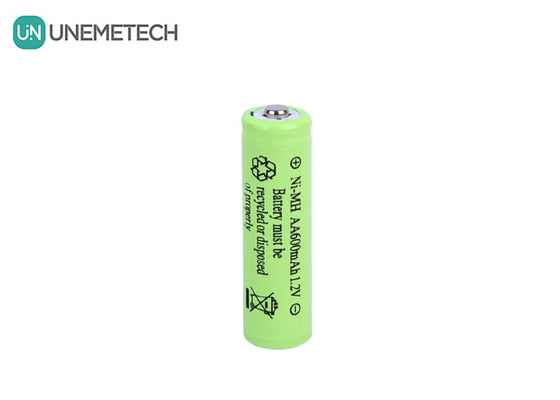 Long Cycle Life NiMH AA 1.2V 600mAh Batteria ricaricabile AA600 Per giocattoli