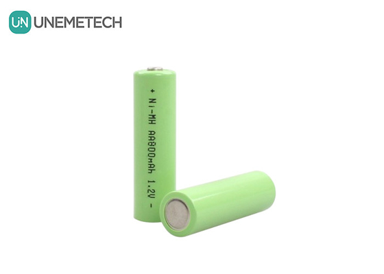 Batterie ODM NiMh AA800 AA 1.2V 800mah Batteria ricaricabile per spazzolino elettrico