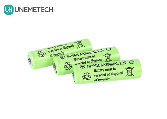 Batterie ODM NiMh AA800 AA 1.2V 800mah Batteria ricaricabile per spazzolino elettrico