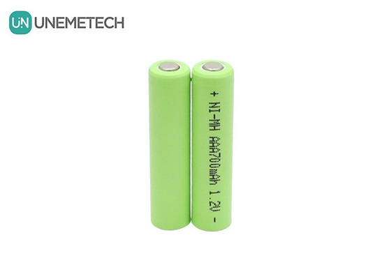 UNEMETECH AAA batteria ricaricabile Ni-MH 1.2V 700mAh AAA700 per rasoio elettrico