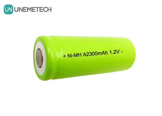 UNEMETECH Ni-MH A 2300mAh Batteria 1.2V A2300 Batterie di idruro di nichel metallico per micro-robot