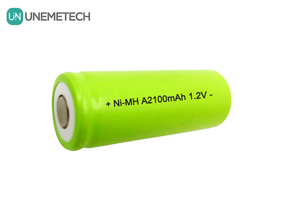 NiMH A2100mAh Batteria 1.2V A 2100mAh Batteria ricaricabile per torcia approvata CE