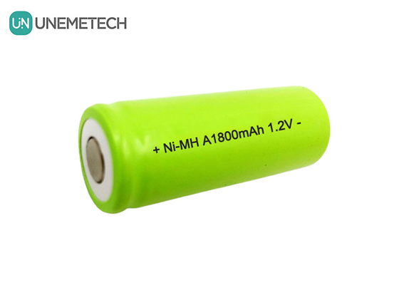 Batterie NiMH ricaricabili di tipo A A1800 1.2V 1800mAh per serrature intelligenti approvate CE