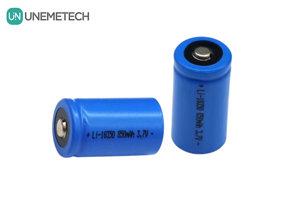 3.7v 850mah Batteria agli ioni di litio ricaricabile 18350 NCM Batteria per aspirapolvere portatile