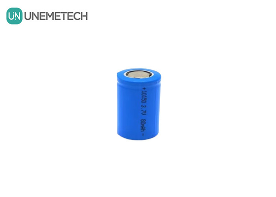 3.7V 80mAh Piccola batteria ricaricabile cilindrica a ioni di litio 10150 per tagliacapelli turbo