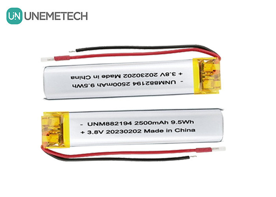 Custom 882194 Batteria LiPo ad alta tensione 4.35V 2500mAh 1 anno di garanzia